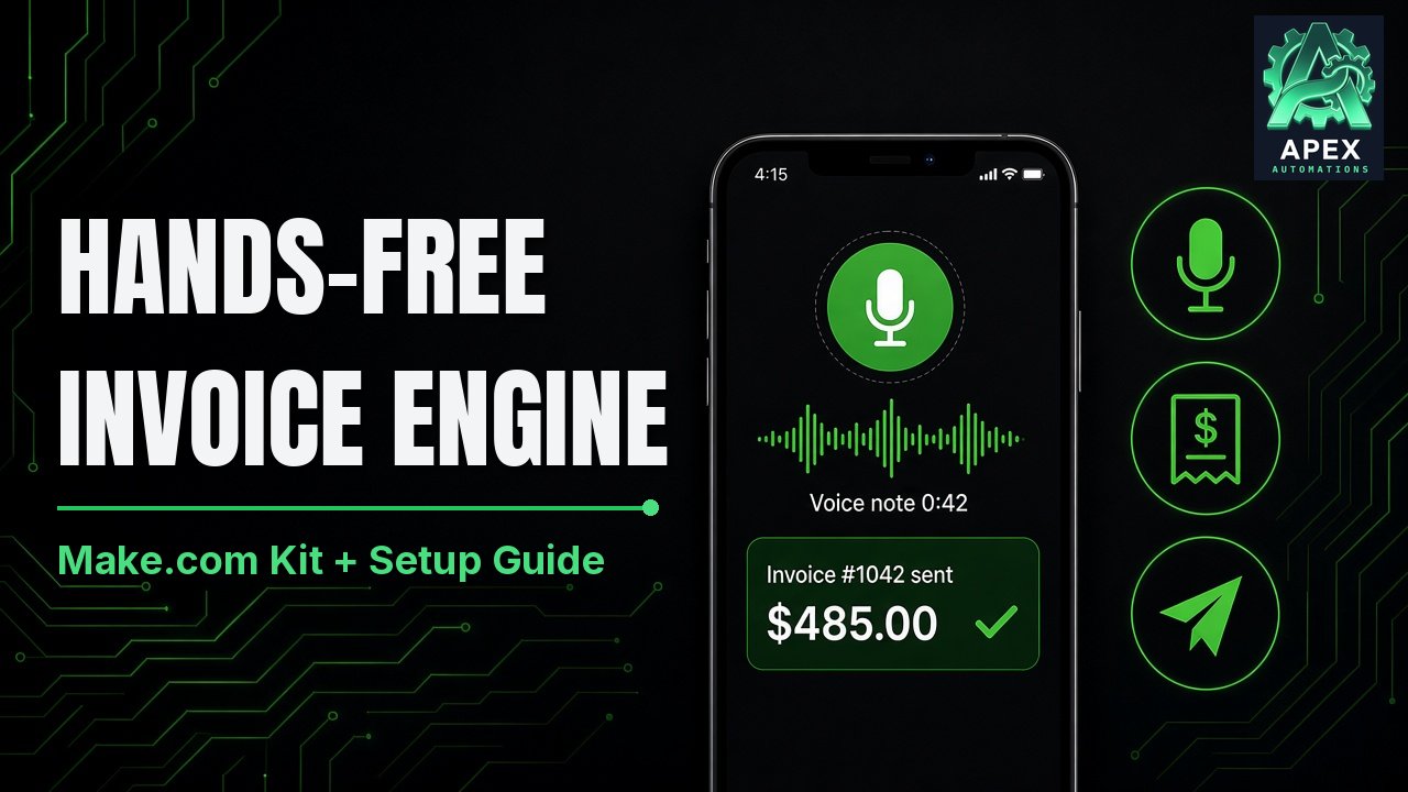 Hands-Free Invoice Engine kit cover